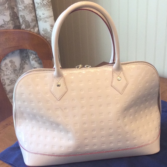 Arcadia Leather ButterCream/beige Italian Bag size OS - Picture 6 of 15